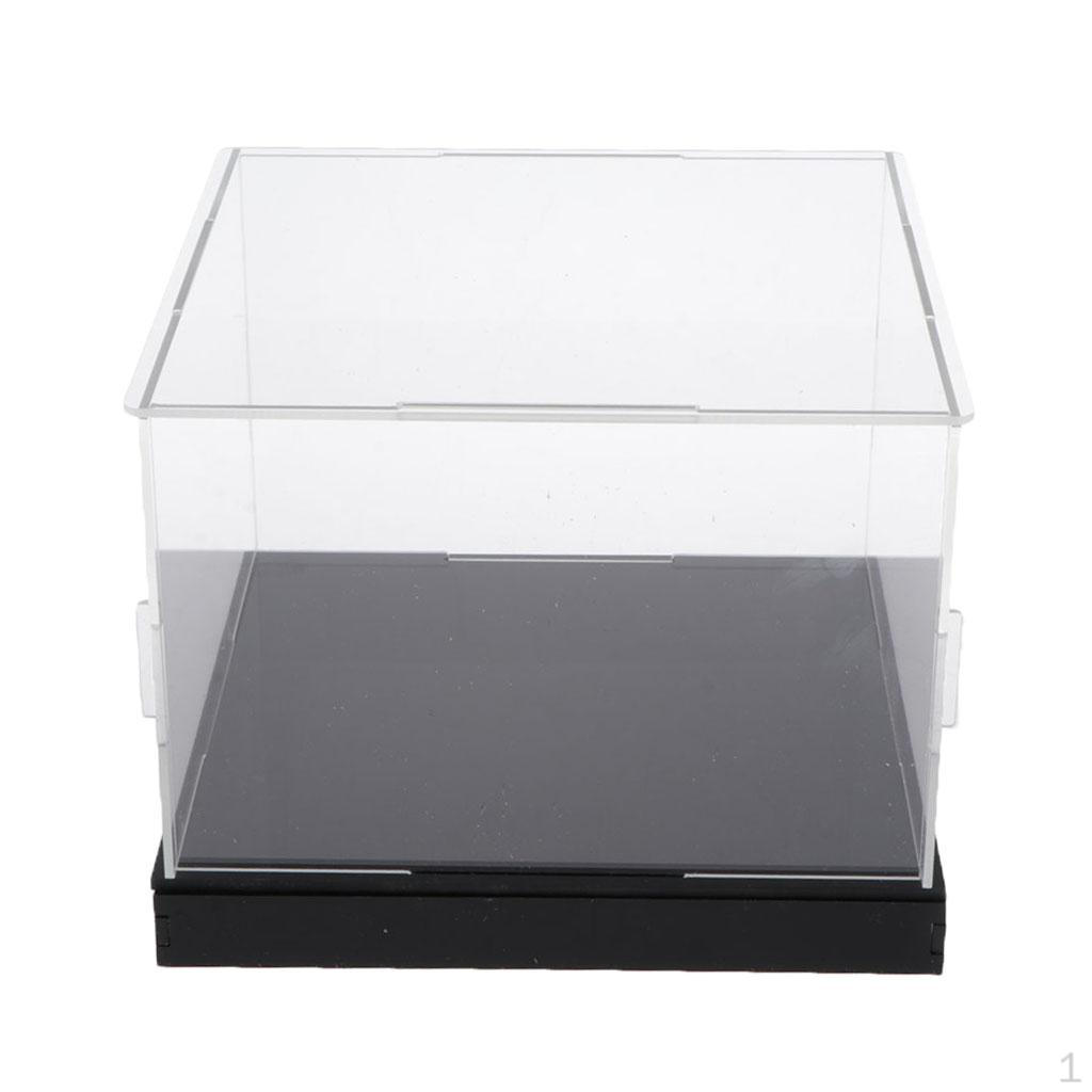 Акриловая витрина, прозрачная витрина, пылезащитная для фигурок, коллекционных игрушек 10x25x15cm