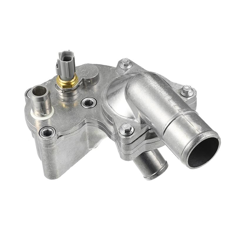5R3Z-8592-BA 5R3Z8592BA Assemblaggio Cassa Termostato in Alluminio Upgrade Per Ford Mustang 2005-2010 Accessori argento