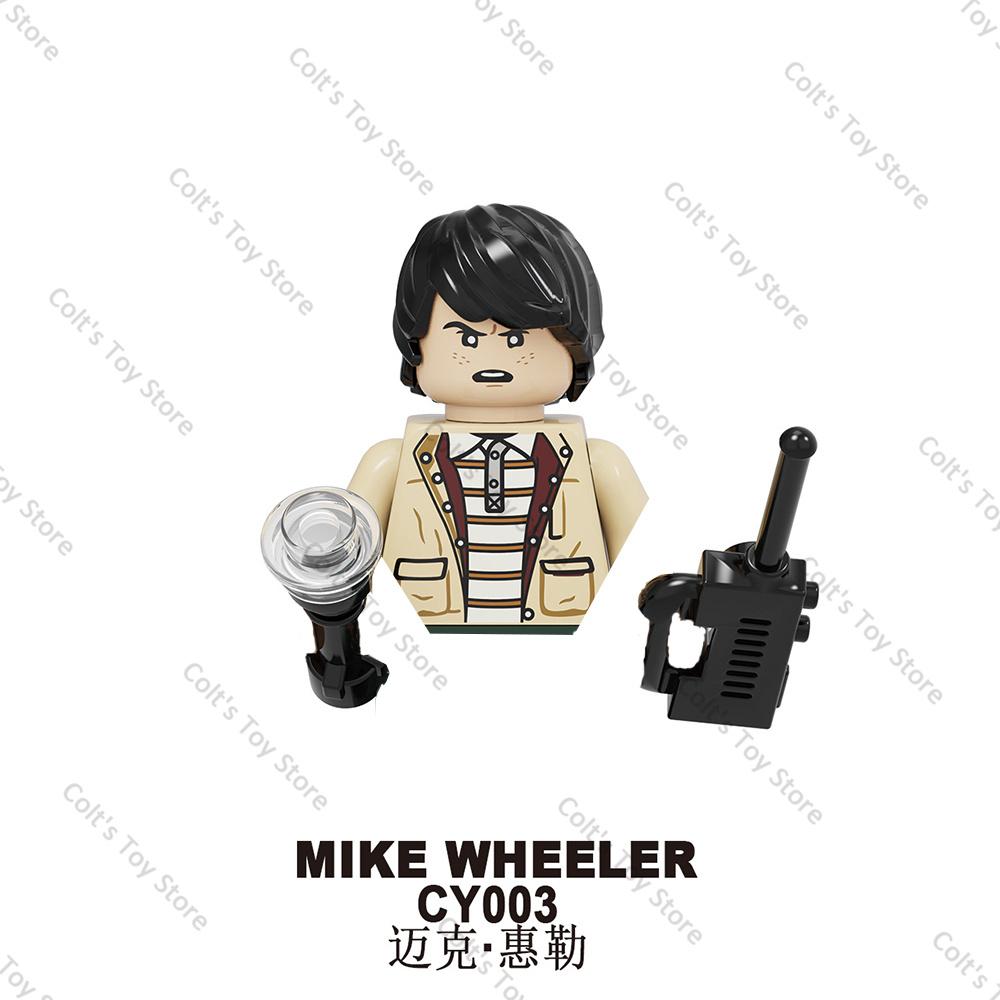 Montauk Upside Down World Building Blocks Demogorgon Vecna Eleven Mini Action Figures Bricks Model Movies Dolls Toys Kids Gift