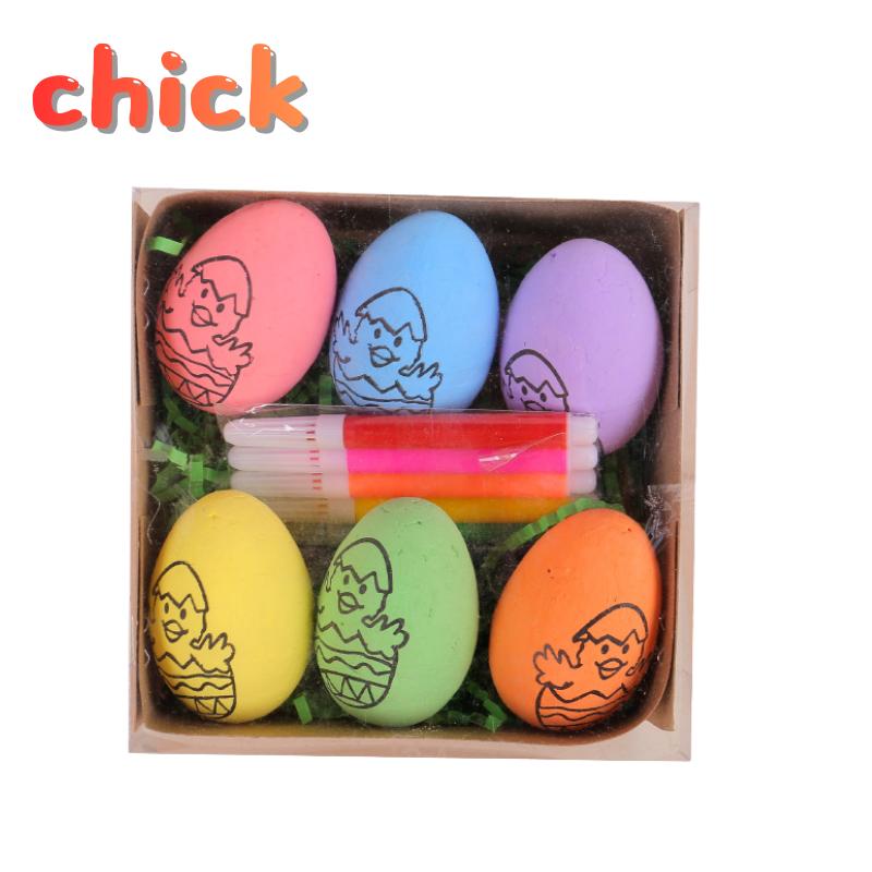 DIY Painting Easter Eggs with Paint Pen Doodle Craft Kit for Easter Theme Party Egg Decorating Activity Painting Kit