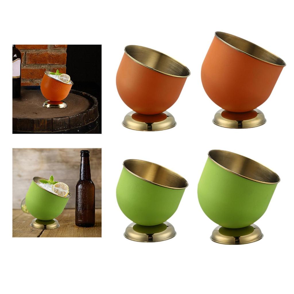 Stainless Steel Ice Bucket Sturdy Champagne Bucket Wine Cooling Bucket Beer Bucket for Celebration Home BBQ Picnics Bars