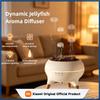 Xiaomi Ultrasone Kwallen Luchtbevochtiger met Kleurrijke Gradiëntlichten Etherische Olie Diffuser Mistmaker Nevelaar Aroma Diffuser