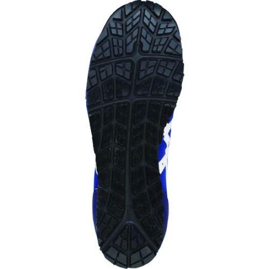 Safety shoes Winjob CP201 JSAA Type A toe indigo 3E [Asics] shoes/work cap, anti-slip sole, blue/white, 26.0 cm,