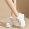 Women's Sneakers White Platform Woman Sports Sneakers Female Vulcanized Shoes Sneakers Casual Ladies Trainers Internal Elevation