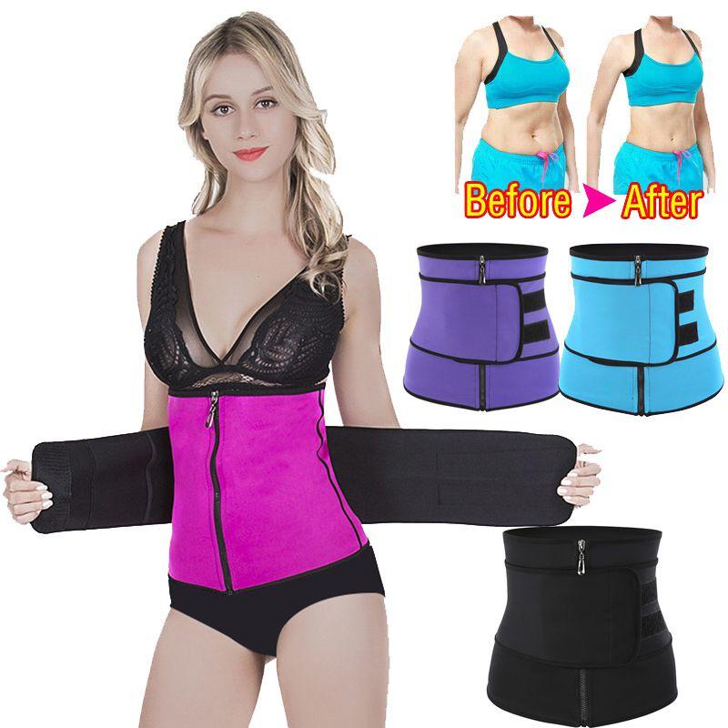 Luxurious Women Waist Trainer Neoprene Belt With Sauna Sweat Body Shaper For Tummy Control And Back Support