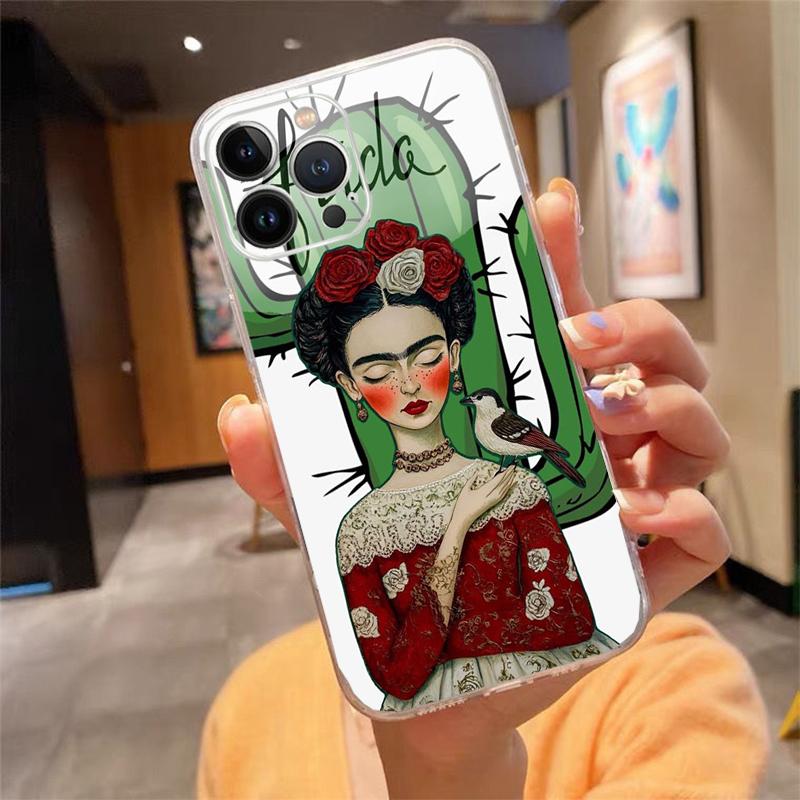 Чехол для телефона Для iphone 17 Pro Air 17ProMax 16 15 14 13 Pro Max 16 15 14 13 Pro 15Plus Frida-Art iphone 13