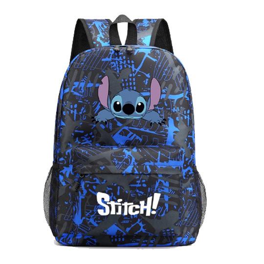 Stitch Rucksack Schüler Jungen Mädchen Schulanfang Taschen Teenager Tagesrucksack Reißverschluss