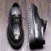 Leather Brock Men'S Shoes Trend British Casual Leather Shoes Retro Tooling Shoes
