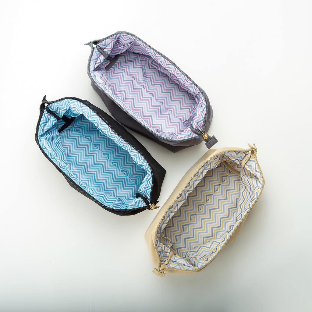 Little Princess Travel Pouch Set with Icon Black 7-Piece Stickers,