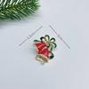 Luxury Exquisite Christmas Rhinestones Brooch Pin For Women Unisex Garland Bell Versatile Brooch Party Backpack Accessories Gift