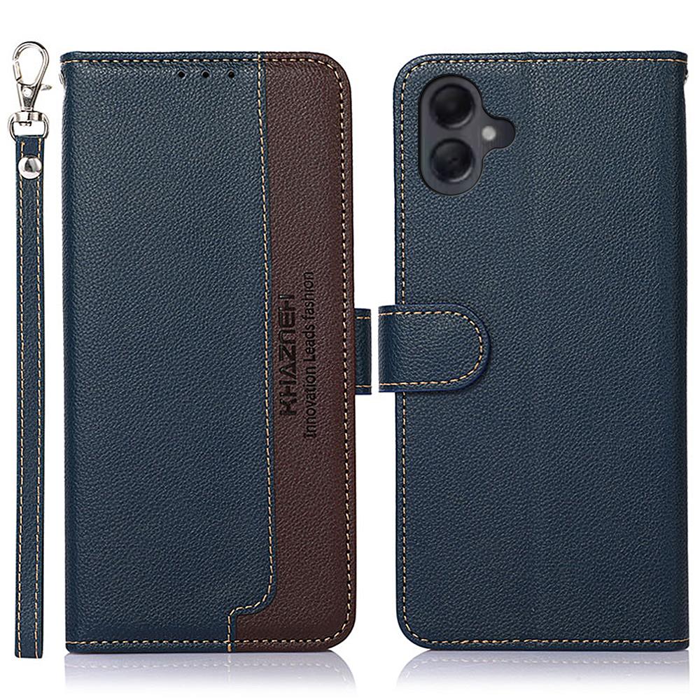 KHAZNEH For Samsung Galaxy A06 4G Case RFID Blocking Wallet PU Leather Phone Cover