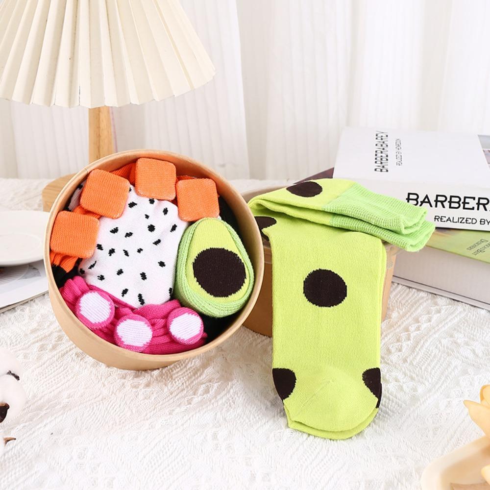 Хлопковые носки с пиццей, дышащие, новинка, смешные носки, для женщин и девочек SET B