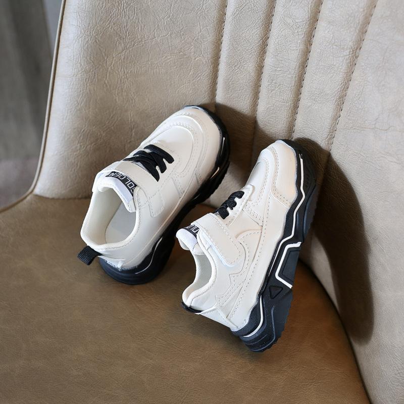 Boys' Sneakers Spring and Autumn Children's Baby Sneakers Girls' Dad Shoes Children's Net Shoes 1-6 Years Old 3 Board Shoes Trendy Children