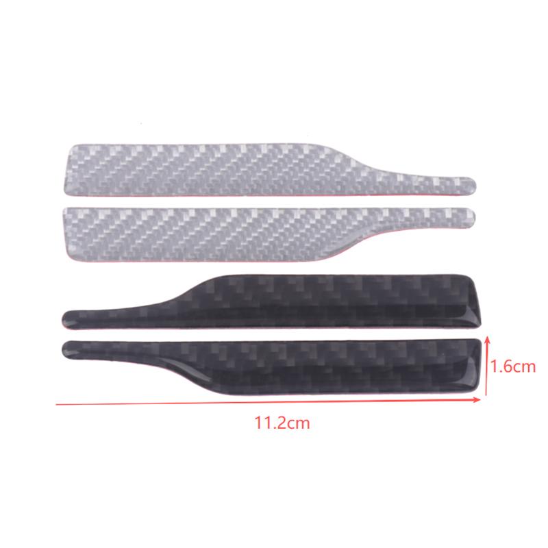 New Sale 2Pcs Rearview Mirror Anti-collision Strip Anti-scratch Strip Car Decoration Reflective Sticker Auto Parts