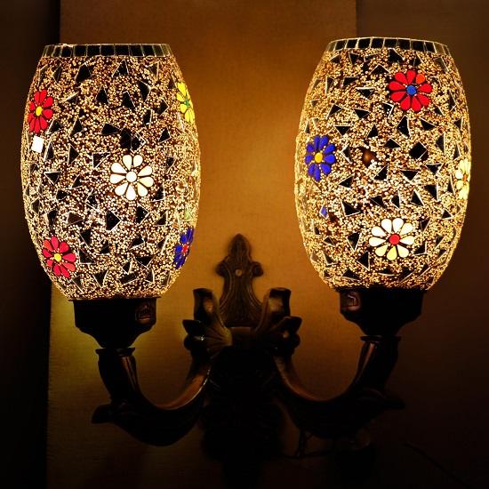 

Настенный светильник, разноцветный, шарообразный(Кондиционер, Стекло)