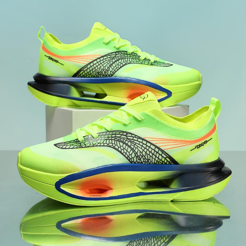 

New Autumn Lightweight Mens Womens Sports Shoes Soft Rebound Shock-absorbing Running Shoes Commuting Breathable Walking Shoes 34