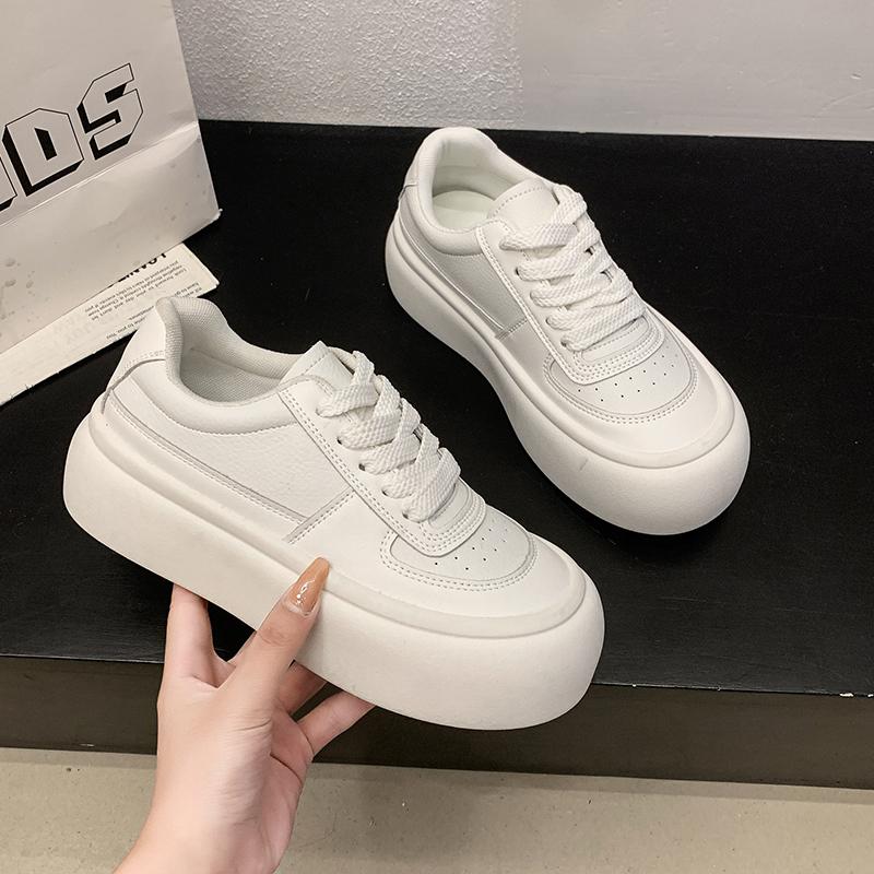 Fashion Shoes Woman 2025 Slip On Sneakers All-Match Clogs Platform New Sports Small Casual Creepers Summer Spring Leisure Sports Shoes