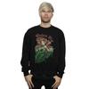 DC Comics Mens Poison Ivy Paisley Sweatshirt