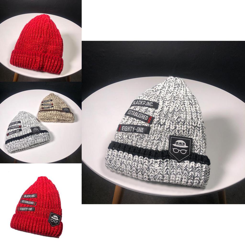 Fashionable Unisex Knitting Cap Hat With Embroidery Label For Hip-hop Enthusiasts