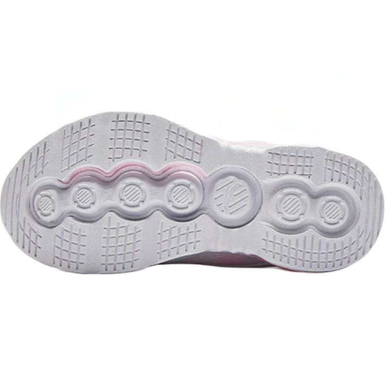 Anta Kids Fabric Casual Sports Testing Non-Slip Wear-Resistant Low-Top Running Shoes Kids Sneaker Pink 322449901-1