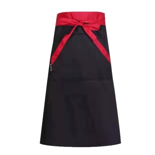 Men's Chef Half-Body Apron: Kitchen Uniform for Hotel and Restaurant Staff