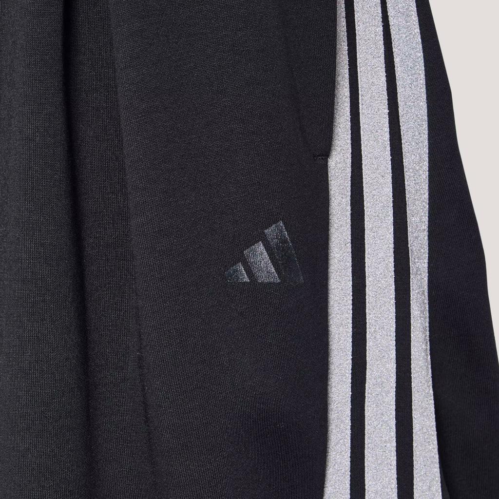 Adidas Dance Interlock Pant Three Stripe Loose Fit Banana Pants Twisted Drawstring Casual Pants Women pants KR7594