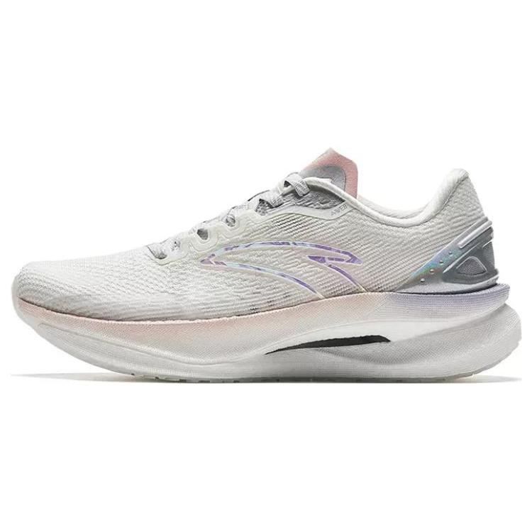 

New Anta Champion 2nd Gen Pro Cushioning Anti Slip And Wear Resistant Low Top Running Shoes Women s White Silver 112335580S-5 40
