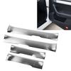 4PCS Door Sill Scuff Plate Guard Protector Trim Stainless Steel Polished Self Adhesive for   2024