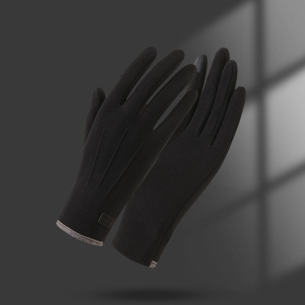 Velvet Warm Gloves Warmth Hands Cover Fashion Winter Gloves Winter