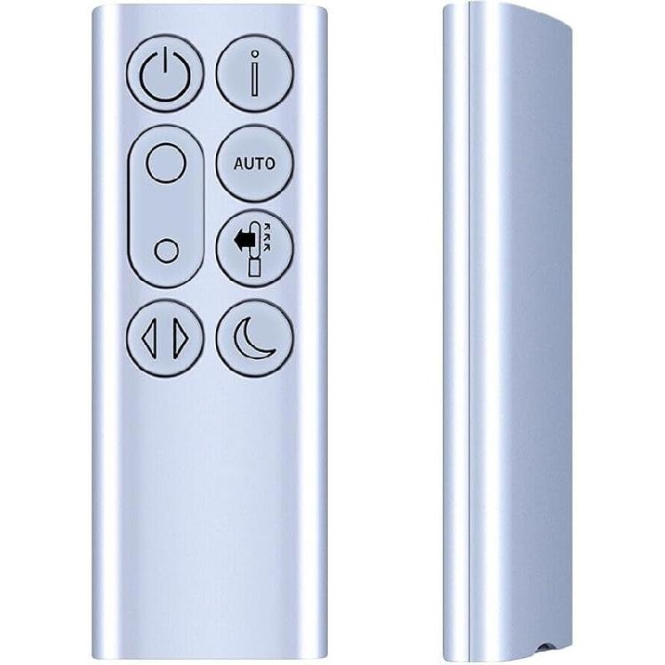 New Replacement Remote Control fit for Dyson TP04 TP06 TP09 DP04 TP4B 969154-05 Pure Cool Air Purifier Purifying Desk Fan-Colors: (Silver)