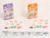 3D Three-dimensional Baking-free Glue Painting Crystal Color Children's Diy Handmade Light-transmitting  Graffiti  Safety Ring