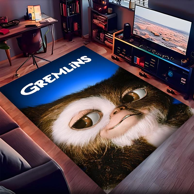 Gremlins Polyester Carpet, Soft Indoor Mat for Office Chair, Living Room, Computer Desk - Decorative Home Office Rug Design