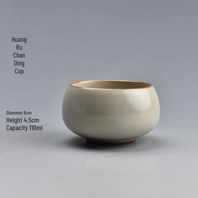 Blue and White Ceramic Kung Fu Tea Master Cup