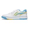 Li-Ning Comfortable Casual Non-Slip Wear-Resistant Low-Top Skate Shoes Unisex Sneakers White Blue ABCU001-4