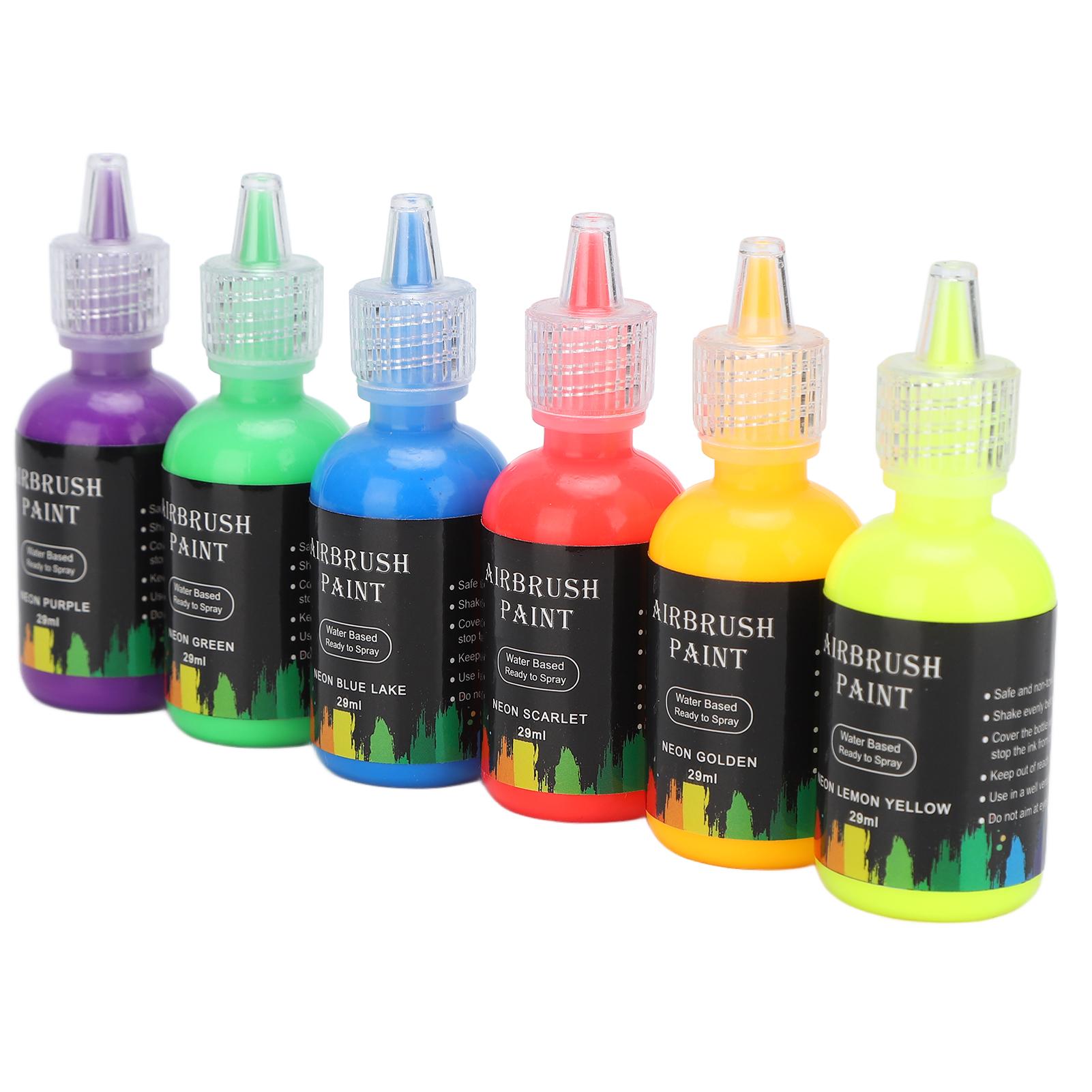 

6 цветов жидкий пигмент набор краски чернила красители принадлежности для DIY ремесла искусство изготовление автомобилей