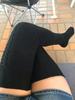 Thigh High Stockings Women Winter Warm Ladies Girls Black White Over Above Knee Sock Extra Long Female Plus Size Foot Leg Warmer