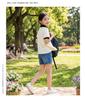 Girls' Academy Style Color Block Polo Shirt - Breathable, Stylish, Versatile Short Sleeve Top