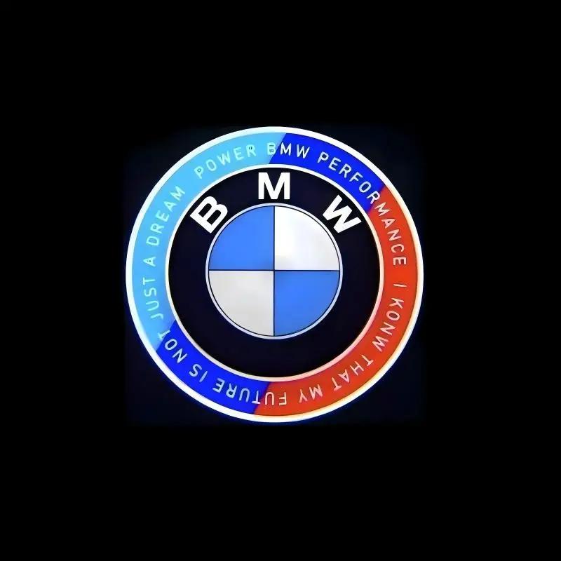 KOLF1 Car Sticker Hot For BMW HD LED Car Door Ghost Projector Welcome Light For BMW 1 2 3 4 Series i3 G20 G21 G22 F40 F44 2024 2022 20