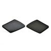 1pair Bumper Headlight Cover Plastic Black Washer Left Right Accessories