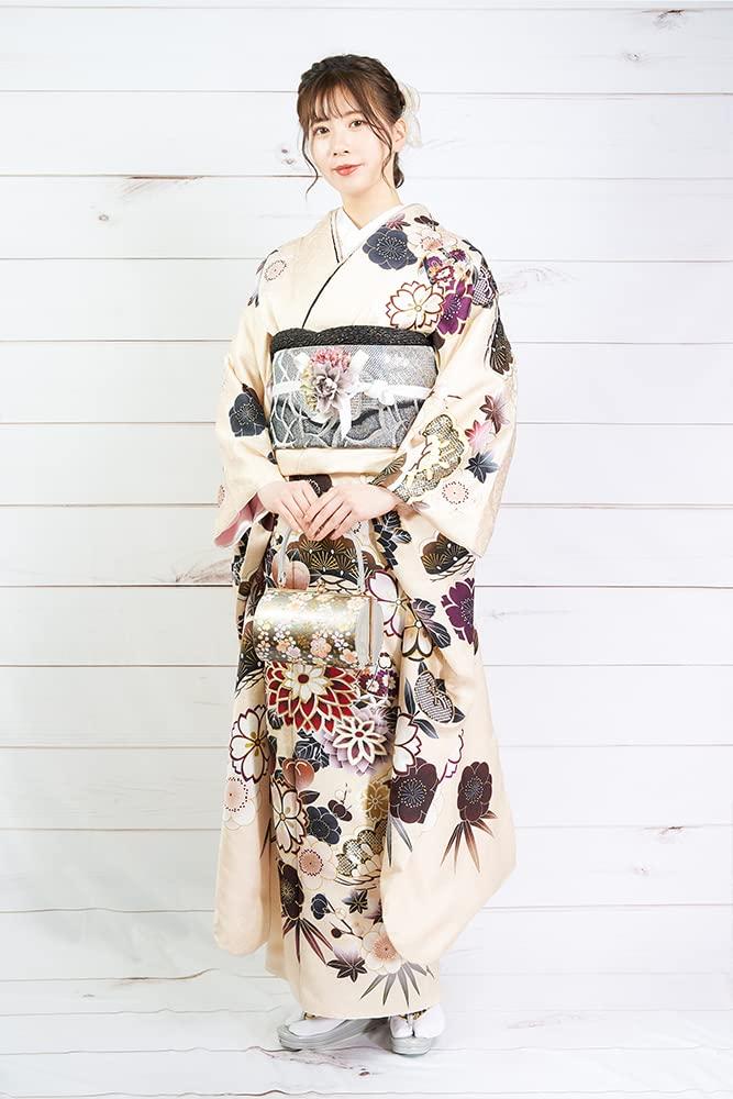 Zori Bag Graduation Green kj06X01Y02 [watmosstyle] Set, Furisode, Hakama, Coming-of-age Ceremony, Ceremony, Wedding,