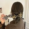 Vintage Leopard Print Hair Accessories Bow Premium Hair Clips Sweet Daily Headwear Women Trendy Hair Clips Hair Volume Clip