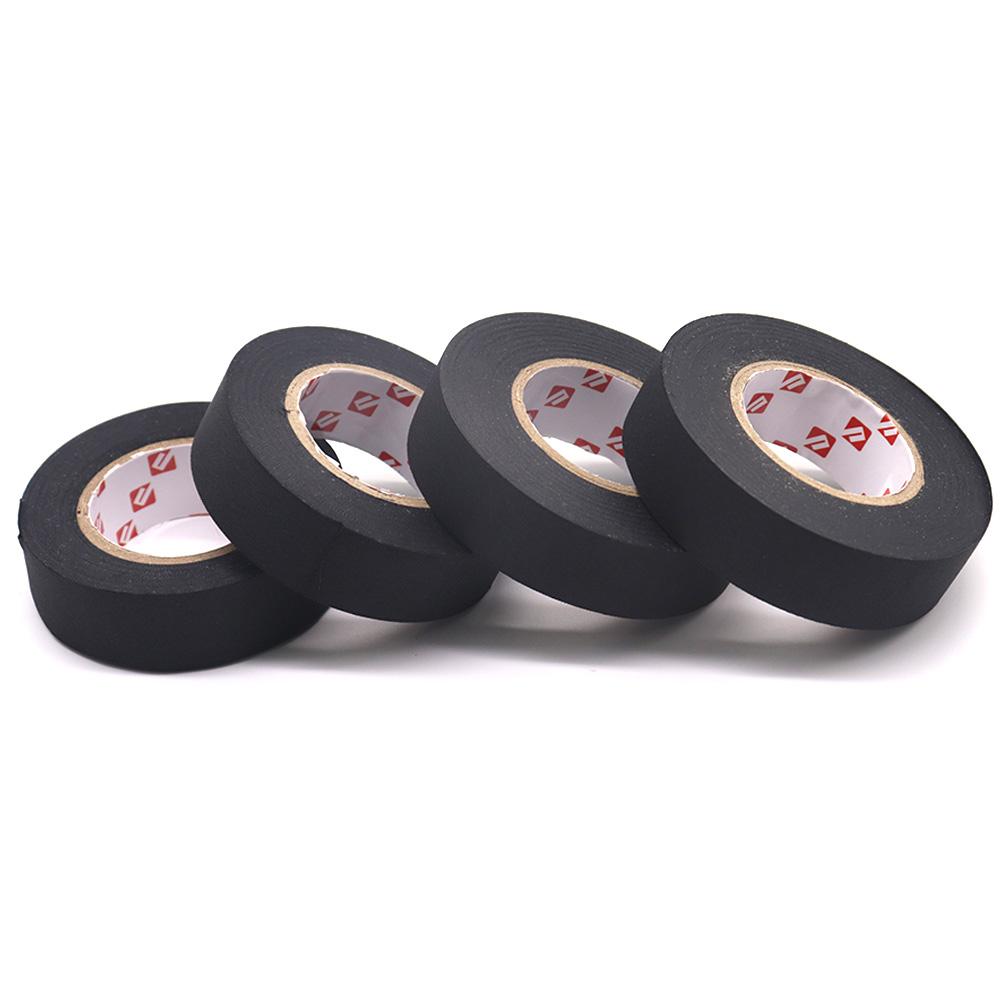 Black Automotive Wrap Velvet Wiring Fleece Fabric Cotton Adhesive Cloth Wire Harness Tape