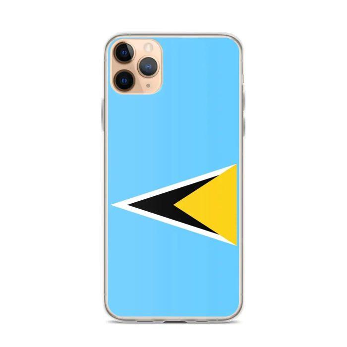 Coque Télephone Drapeau Sainte-Lucie - iPhone 11 Pro Max