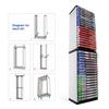 Torre de Armazenamento de Discos de Jogos para Estojo Suporte para Console de Jogos Capacidade Máxima 36 Discos de Jogos Acessórios