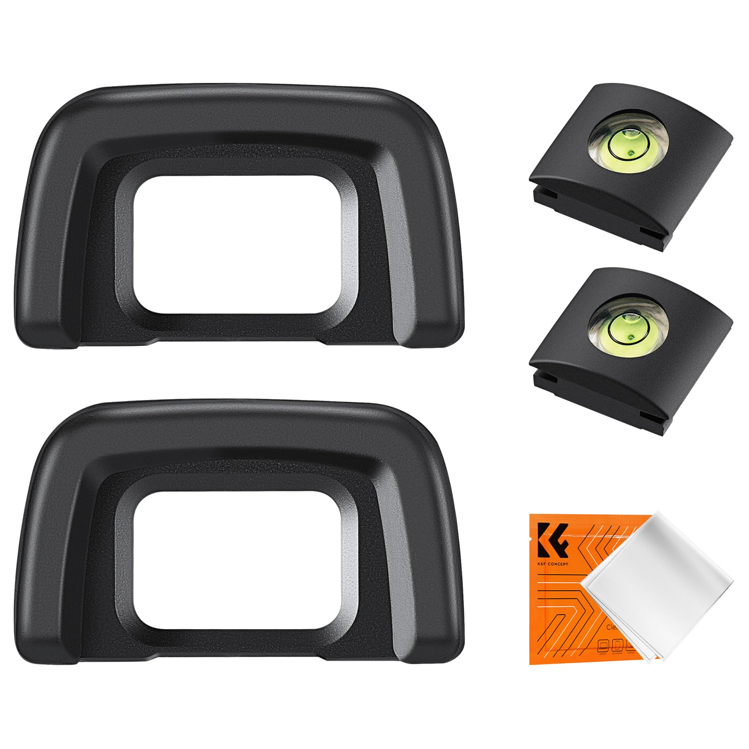 

Concept Eyecup for Nikon Eyepiece Cup and Hot Shoe Level Compatible with Nikon Lens Camera K&F DK-24, Set, Cameras, Protection, Part, Compatible,