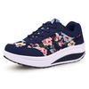 Women Casual Shoes Printed Women Canvas Shoes Tenis Feminino 2025 New Arrival Fashion Lace-up Platform Women Sneakers WSH3302