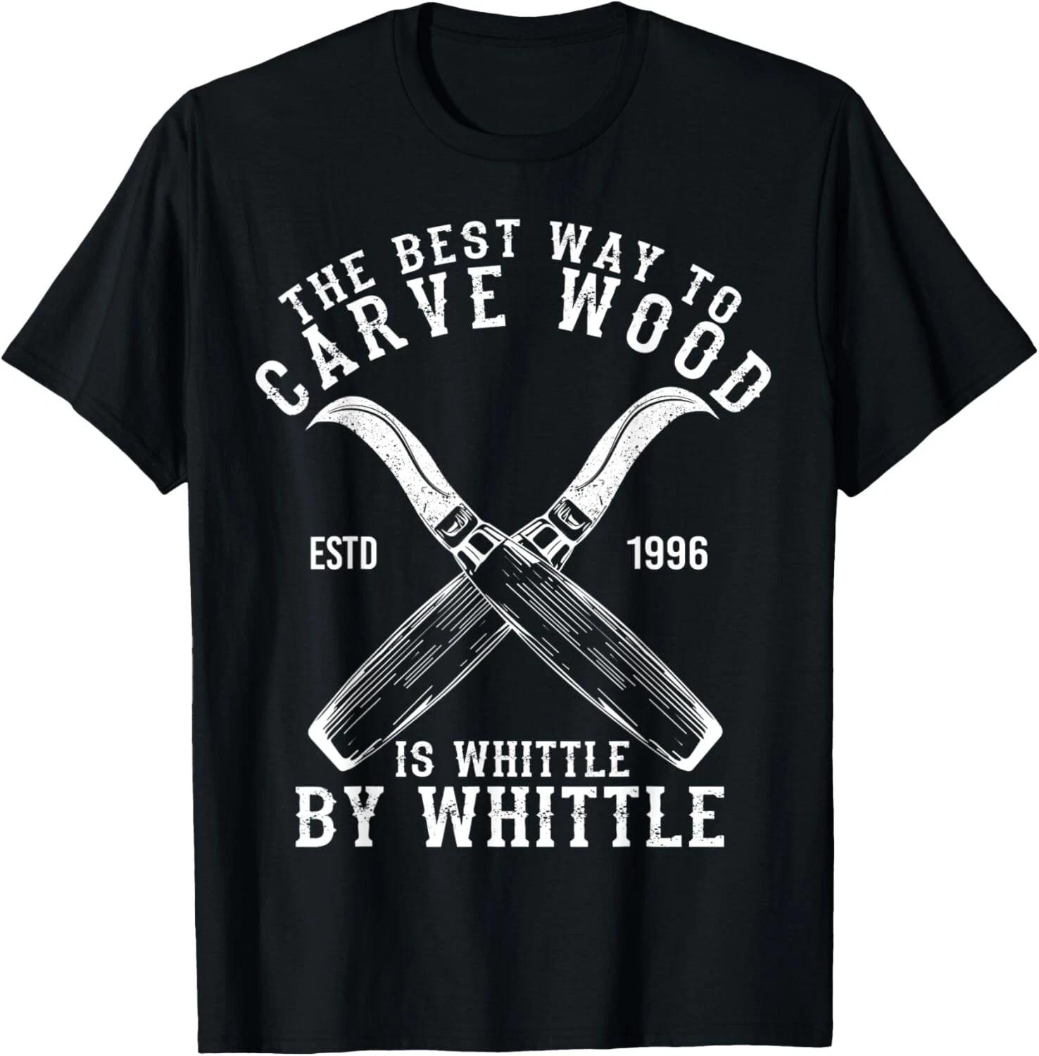 Funny Wood Carving Whittling Woodworking Carpenter vintage Gift Unisex T-Shirt 2XL
