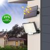 IP65 Waterproof Solar Outdoor Light - LED Motion Sensor Light - Security Floodlight with Remote Control for Patio, Garage, Yard