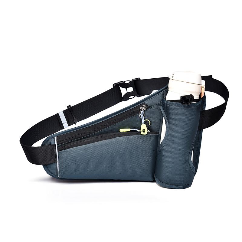 Outdoor sports waist bag multi-functional fitness water bottle waist bag waterproof running phone bag