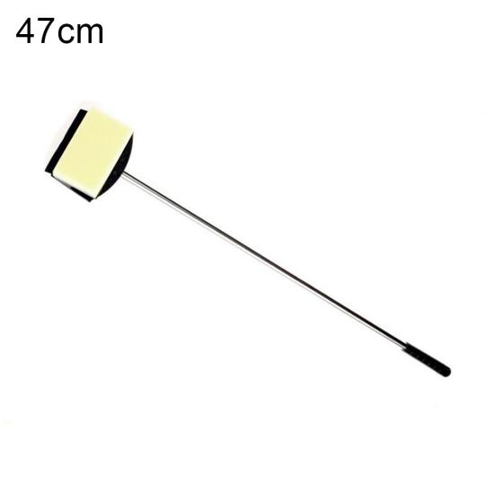 Double Sided Brush Cleaner Scrubber Aquarium Long Handle Fish Tank Sponge Tool